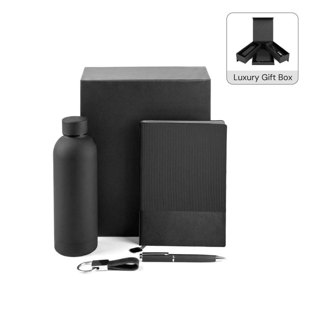 Firenze Giftology Luxeline 4pc Gift Set in Black