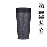Circular Cup 12oz Grey & Ink
