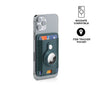 MARZ - Santhome® Magnetic Phone Cardholder with Santhome Tag Pocket - Dark Green