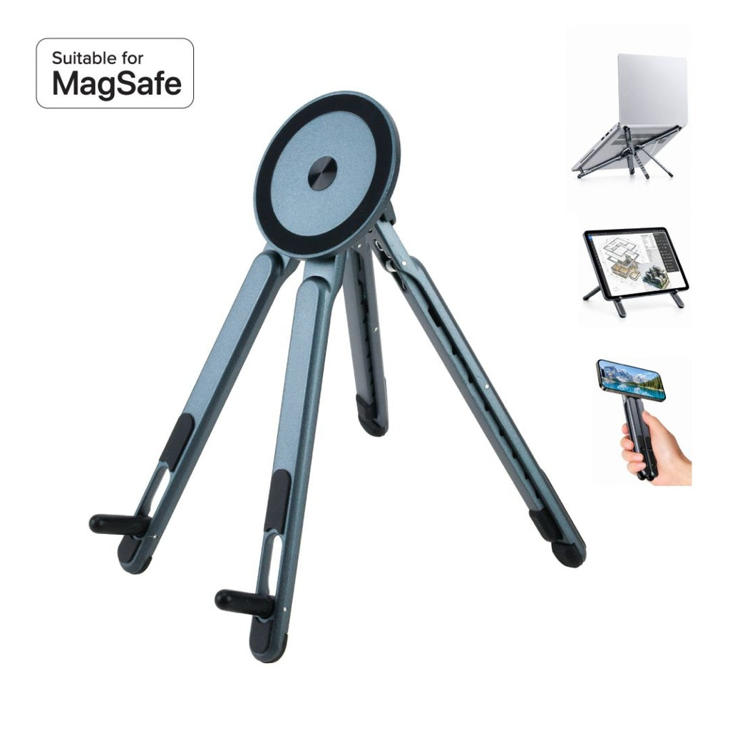 Alba — @memorii All in One Aluminium Laptop Stand - Grey