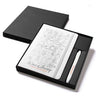 Moleskine طقم دفتر كلاسيكي مقاس كبير مع قلم Go (أبيض)