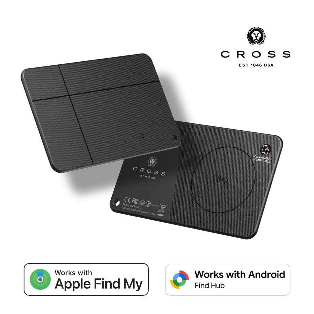 CROSS® Dual Find My Card Tag — Black