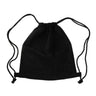 RINGE - Cotton Drawstring Bag - Black