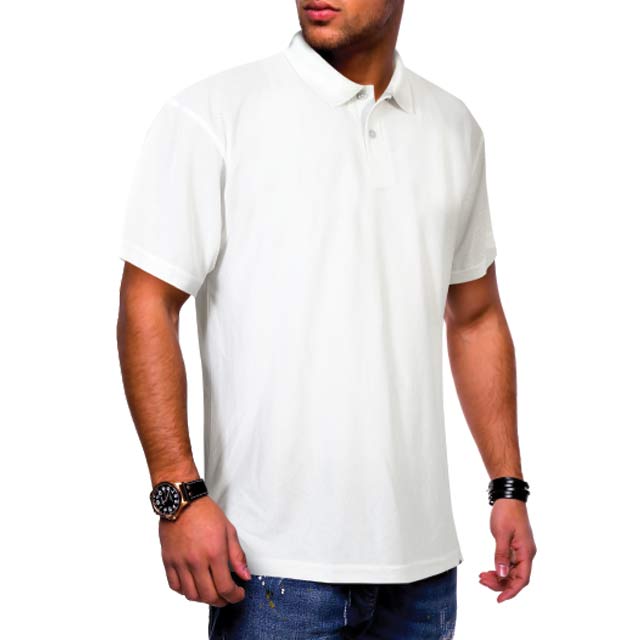 SANTHOME SHIELD Polo Shirt with Heiq Viroblock Tech (Anti-viral) — view 14 — MaxPrint Dubai