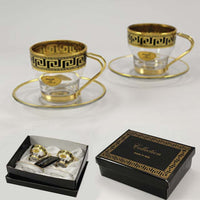 Santhome طقم من 2 فنجان قهوة Caffe Deborah