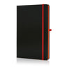 SUKH - SANTHOME A5 Hardcover Ruled Notebook Black-Orange