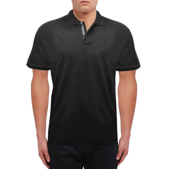 EDNC - SANTHOME Polo Shirt — view 3 — MaxPrint Dubai