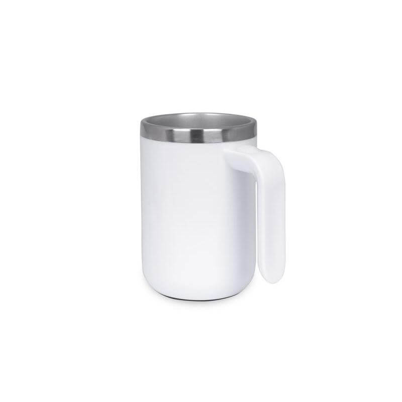 CAFFE - Hans Larsen Auto-Stirring Coffee Mug - White — view 3 — MaxPrint Dubai