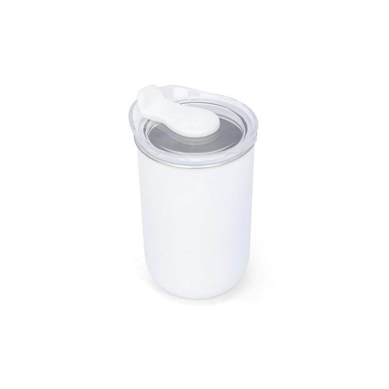 NIMI - Giftology Double Wall Travel Mug 300ml - White — view 3 — MaxPrint Dubai