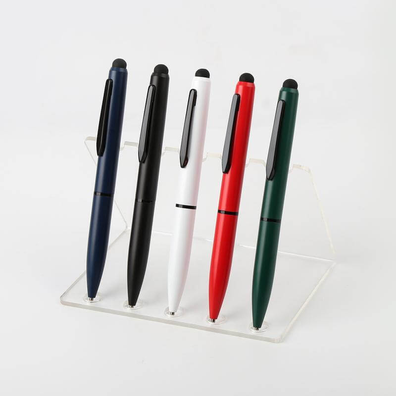 SVEN - Metal Ballpoint Pen with Stylus - Green