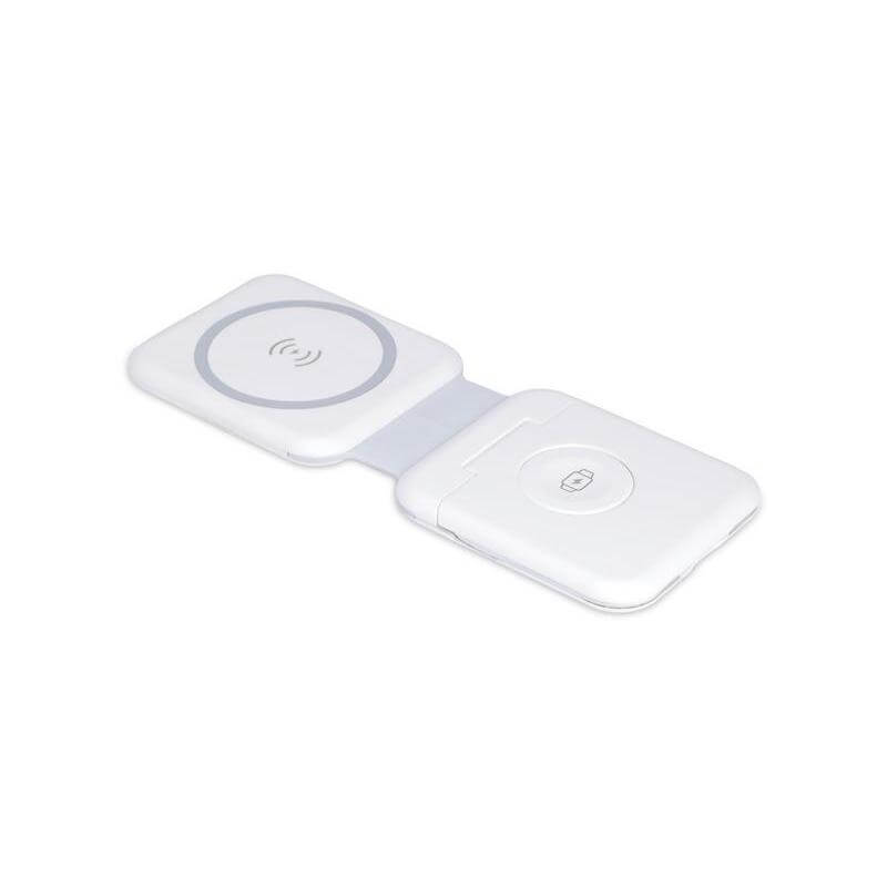 TURIN - @memorii Foldable Wireless Charger and Multicable Set - White — view 7 — MaxPrint Dubai