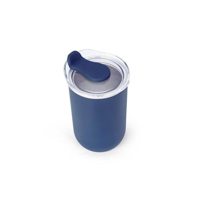 NIMI - Giftology Double Wall Travel Mug 300ml - Navy Blue — view 3 — MaxPrint Dubai