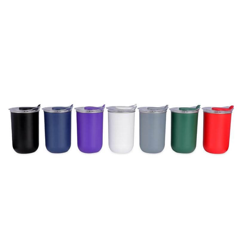 NIMI - Giftology Double Wall Travel Mug 300ml - Black — view 6 — MaxPrint Dubai