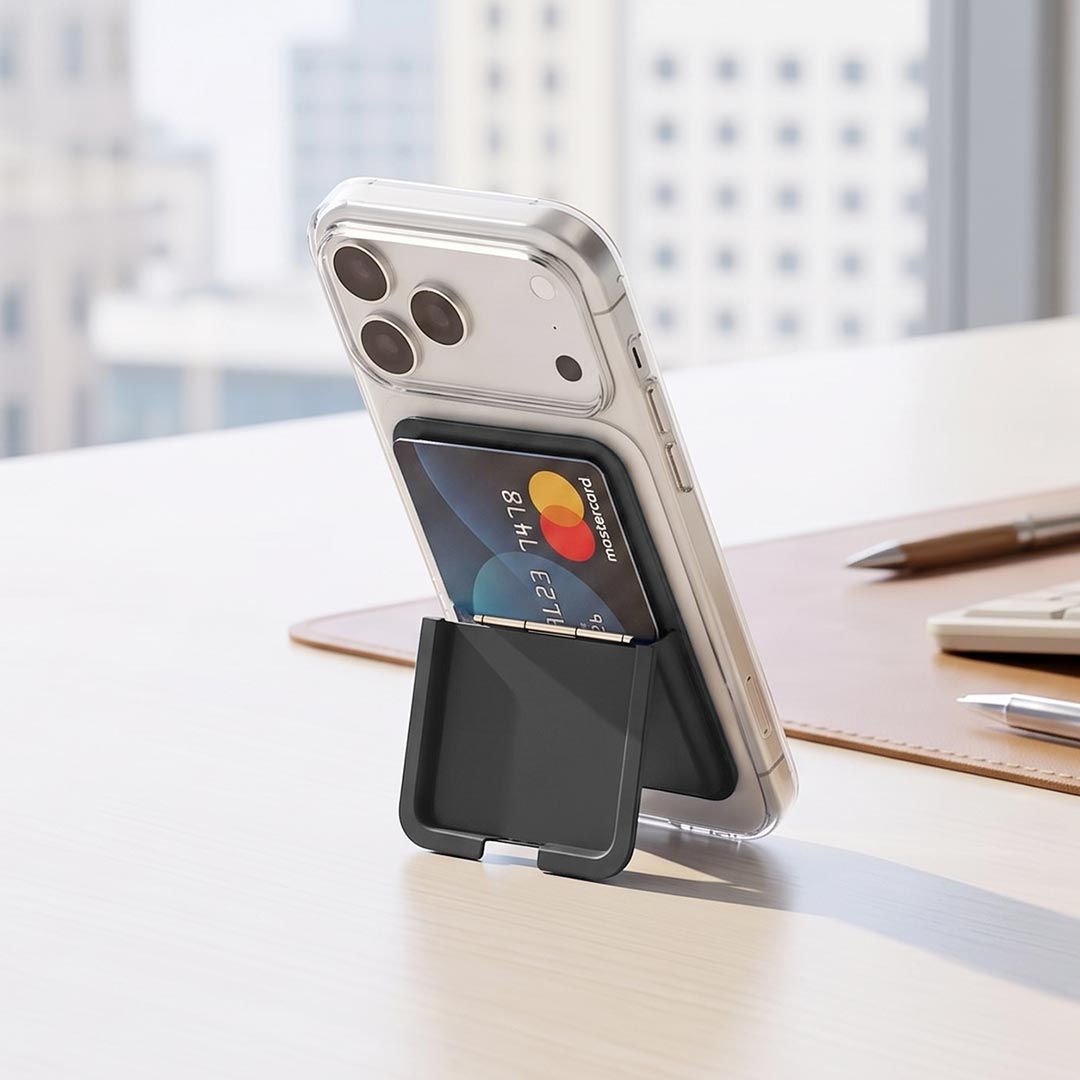 NAPIER - MagCase Phone Cardholder - Black — view 6 — MaxPrint Dubai