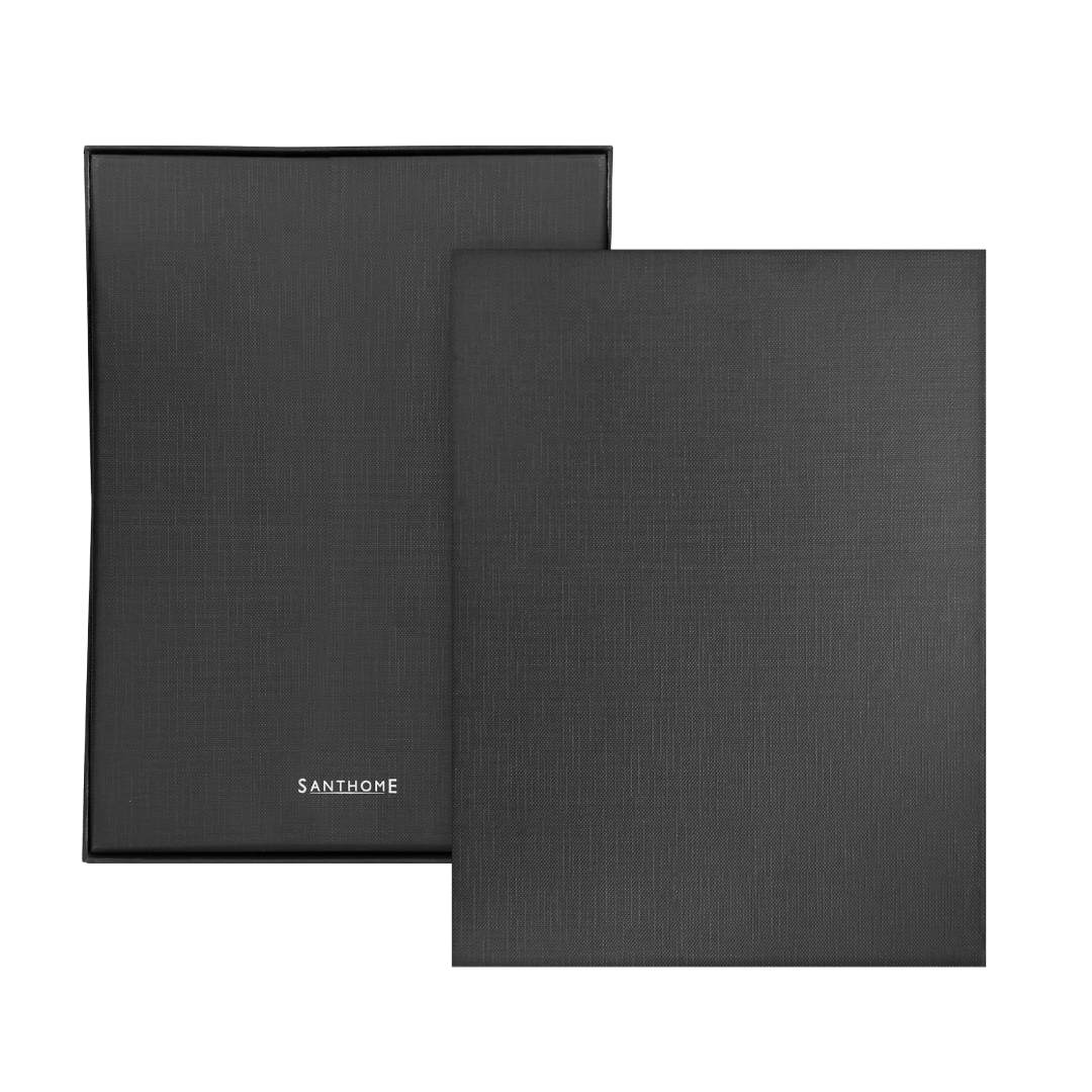 Solais — Santhome Recycled 10000 mAh Power Bank and 15W Magsafe Smart A5 Organizer - Black