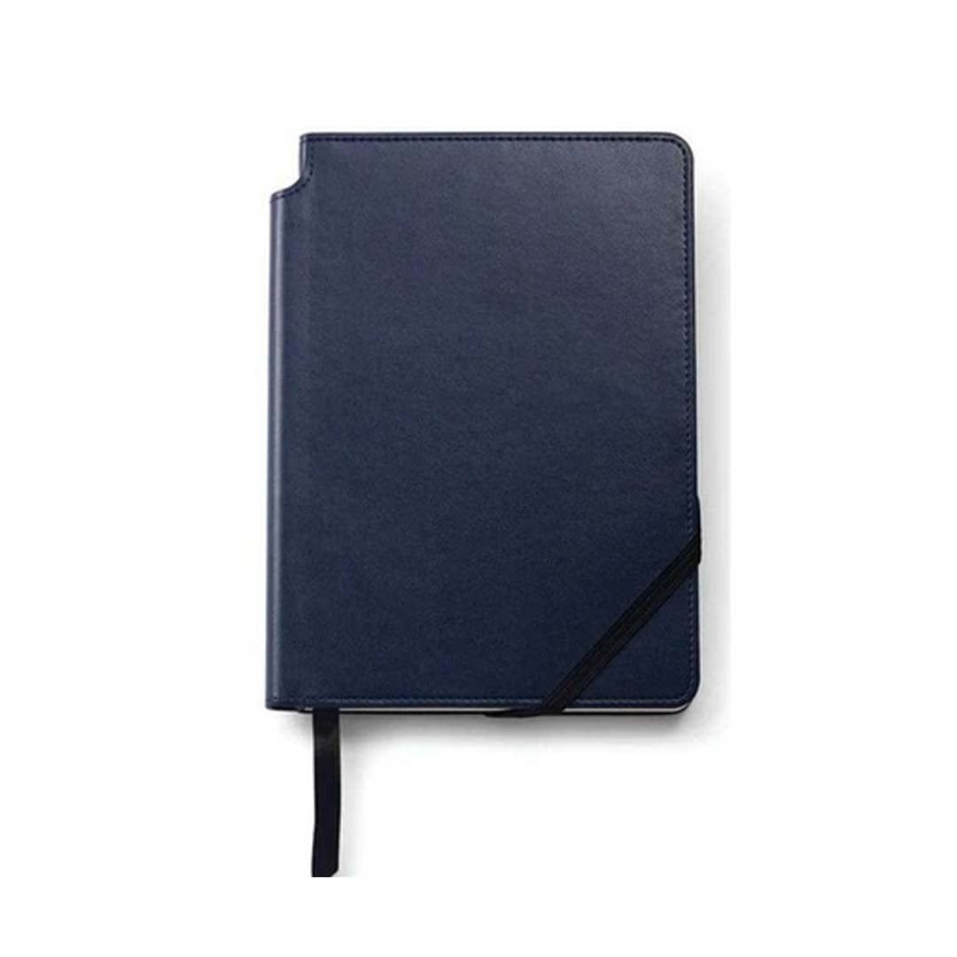 Cross Click™ Chrome Ballpoint Pen with Classic Blue Journal Gift Set