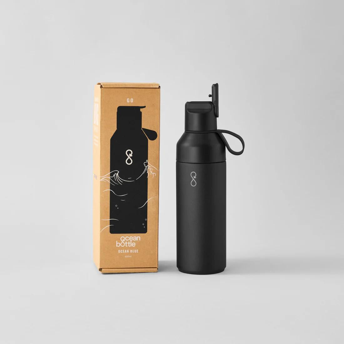 GO by Ocean Bottle - Obsidian Black — view 7 — MaxPrint Dubai