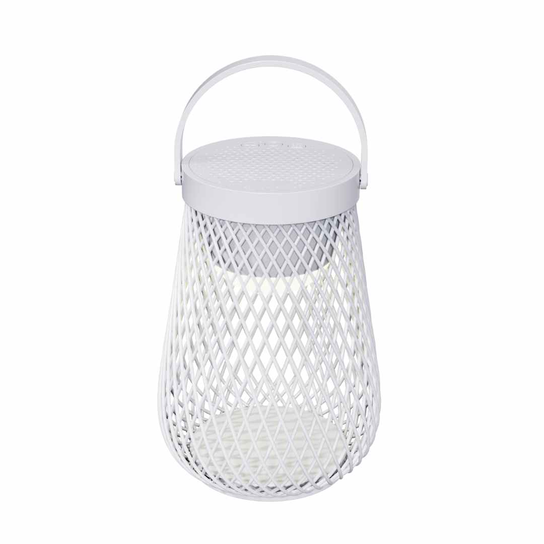 MERANO - @memorii Wireless Speaker Lantern - White — view 5 — MaxPrint Dubai