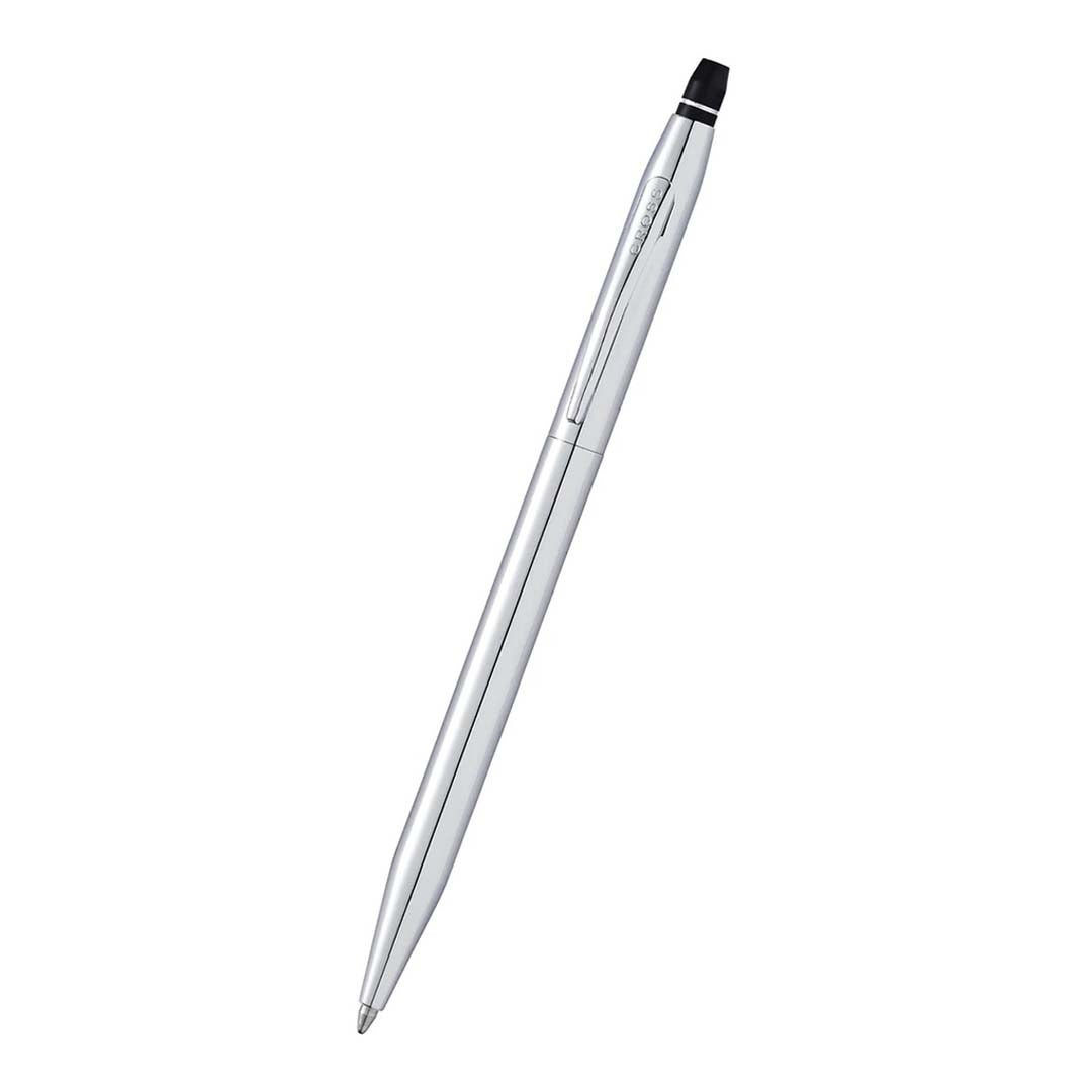 Cross Click™ Chrome Ballpoint Pen with Classic White Journal Gift Set — view 5 — MaxPrint Dubai