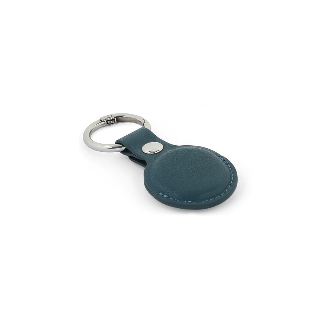 LEEVI - Santhome® PU Keychain with Santhome Tag pocket - Green — view 6 — MaxPrint Dubai
