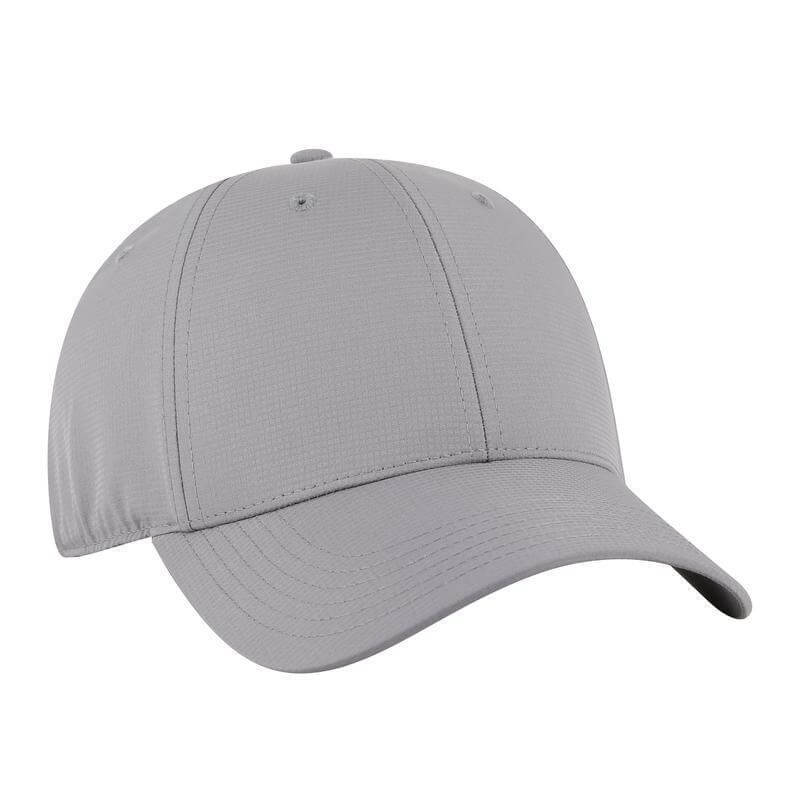 DELTA - Santhome® DryNCool® Performance Stretch-Fitted Cap - Grey — view 4 — MaxPrint Dubai