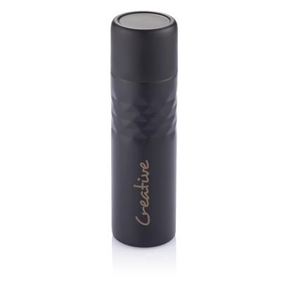 MOSA Flask - XDDESIGN 500 ml stainless steel Flask Black — view 3 — MaxPrint Dubai