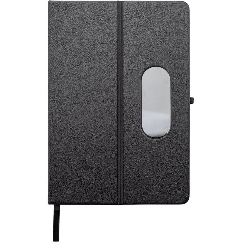 GIESSEN - Hans Larsen Gift Set of Tumbler, Notebook and Pen - Black — view 3 — MaxPrint Dubai