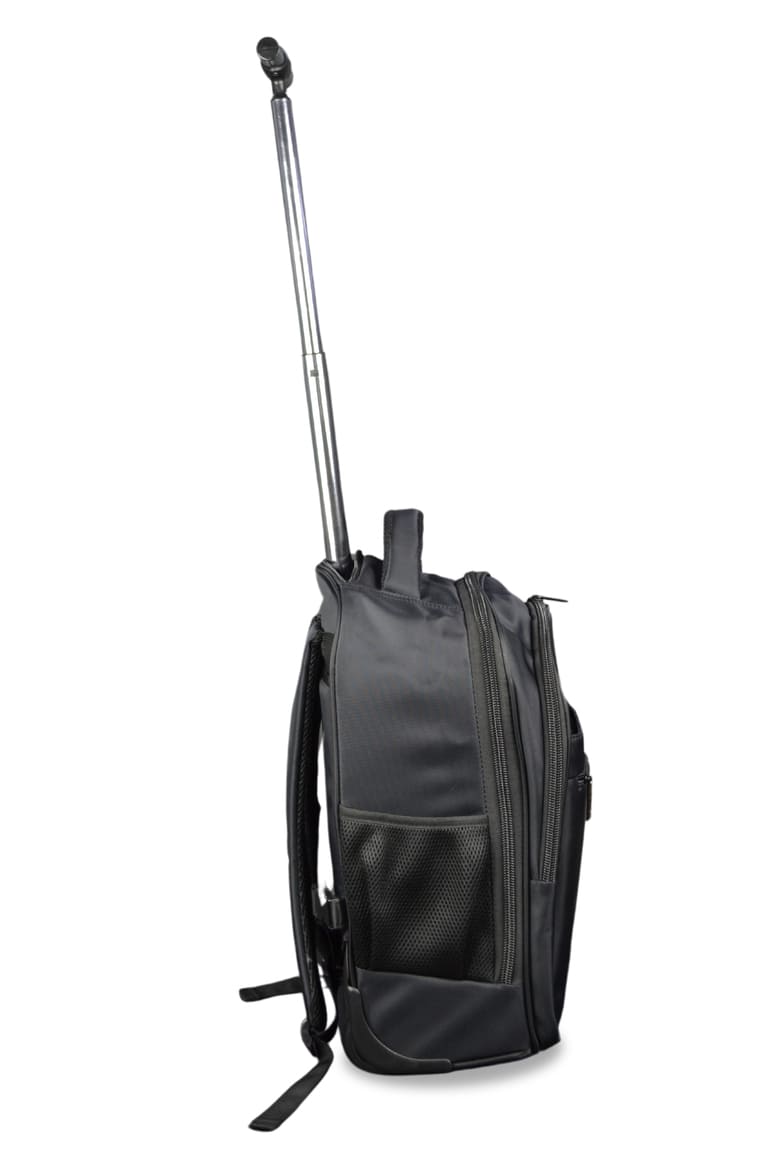 BREE - SANTHOME 2 Wheels Trolley Backpack - Black — view 5 — MaxPrint Dubai