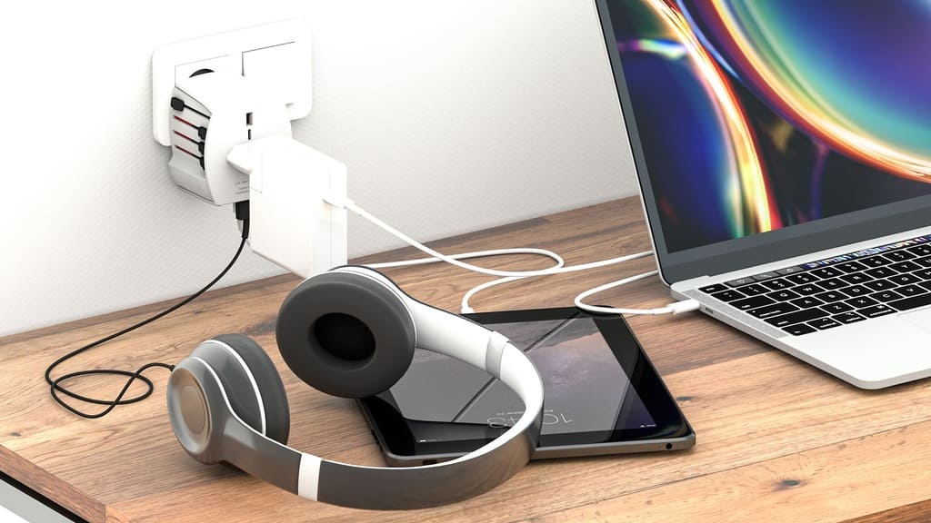 SKROSS World Travel Adapter MUV USB (AC) - USB & Type C ports — view 4 — MaxPrint Dubai