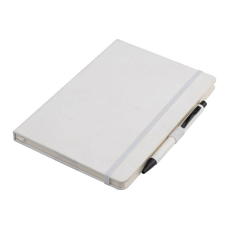 HEVIZ - Giftology Set of Tumbler, A5 Notebook and Pen - White — view 3 — MaxPrint Dubai