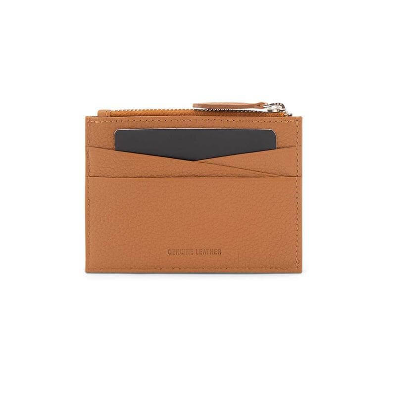 CROSS Pebble Leather Ladies' 6CC Zip Card Holder - Mocha — view 3 — MaxPrint Dubai