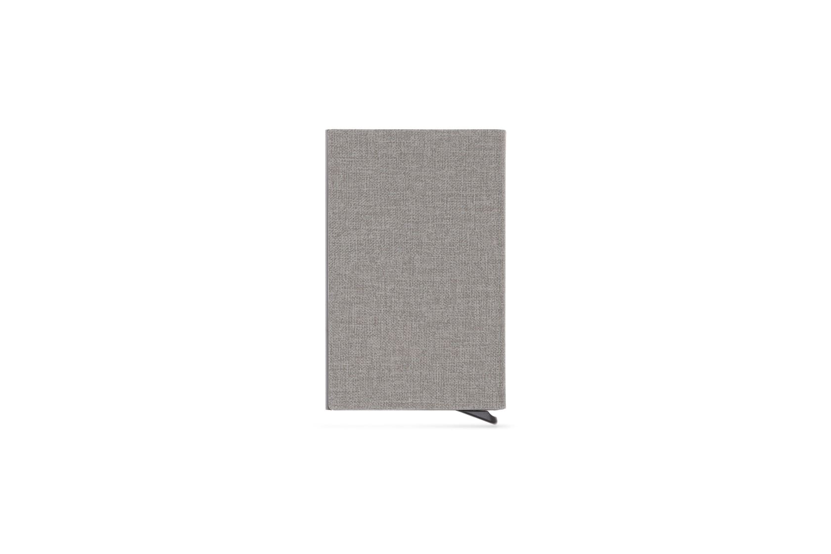 TESSIN - CHANGE ZERO Sustainable Gift Set with Refillable Notebook, Pen & Cardholder - Grey