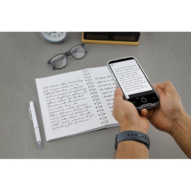 Santhome® Eternity - The Reusable Notebook & Pen Set - Black — view 9 — MaxPrint Dubai