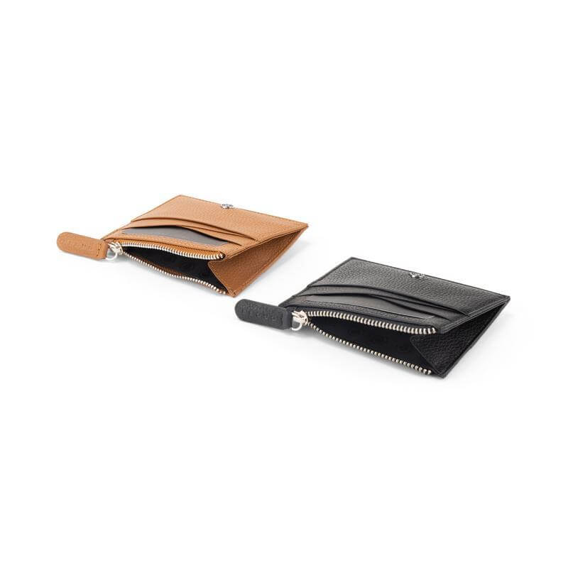 CROSS Pebble Leather Ladies' 6CC Zip Card Holder - Black — view 4 — MaxPrint Dubai
