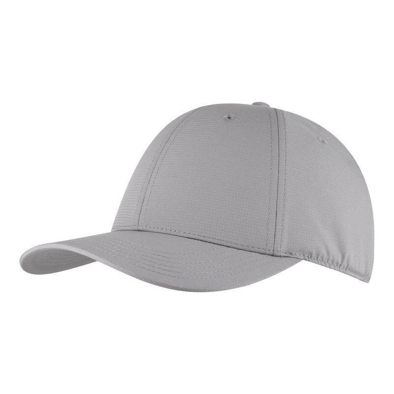 DELTA - Santhome® DryNCool® Performance Stretch-Fitted Cap - Grey — view 6 — MaxPrint Dubai