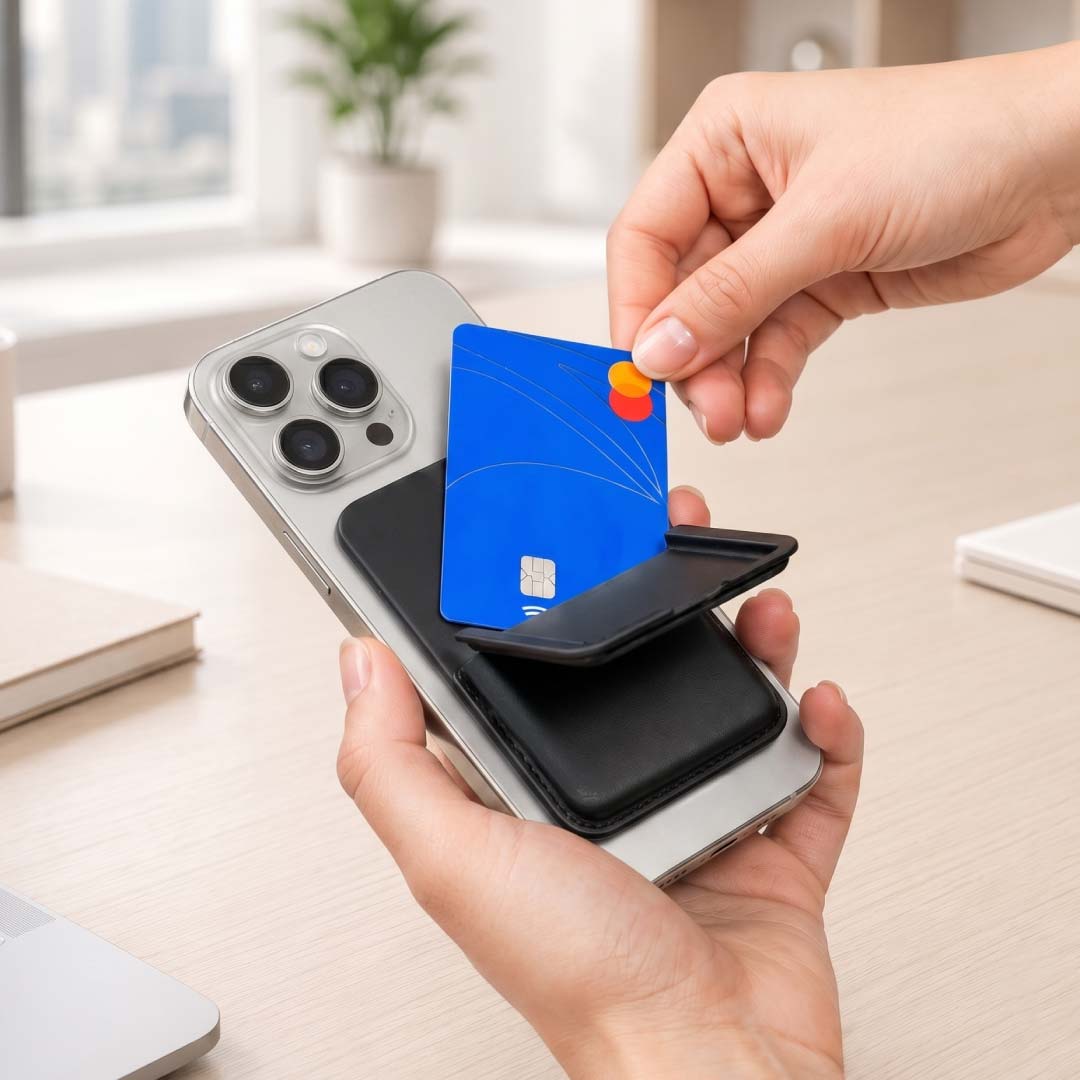 NAPIER - MagCase Phone Cardholder - Black — view 8 — MaxPrint Dubai