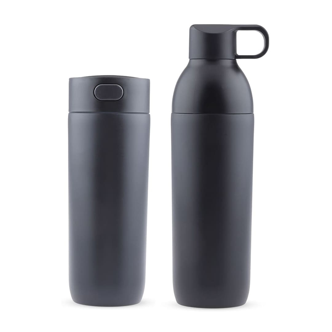 RUVO - CHANGE ZERO 2-in-1 Modular Hydration Gift Set - Black — view 3 — MaxPrint Dubai