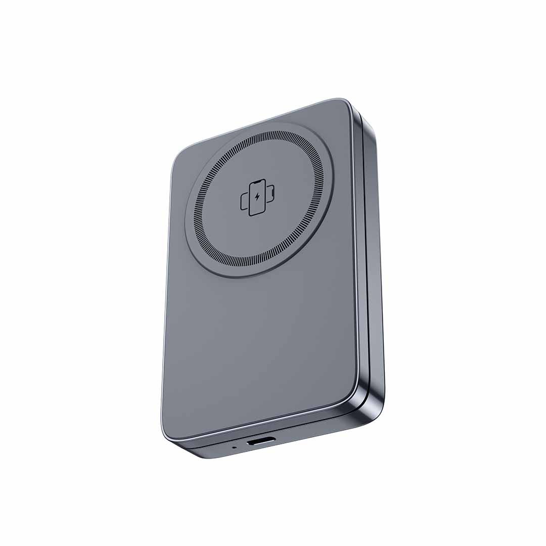 Argene — @memorii Magfold 3 in 1 Wireless Charger Stand - Metallic Grey