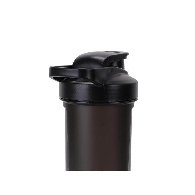 FINIQ - Giftology Protein Shaker Water Bottle with Cup - Black — view 4 — MaxPrint Dubai