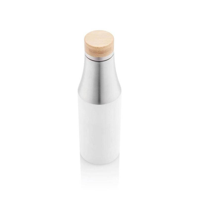 R-BREDA - CHANGE Collection Recycled Insulated Water Bottle - White — view 5 — MaxPrint Dubai