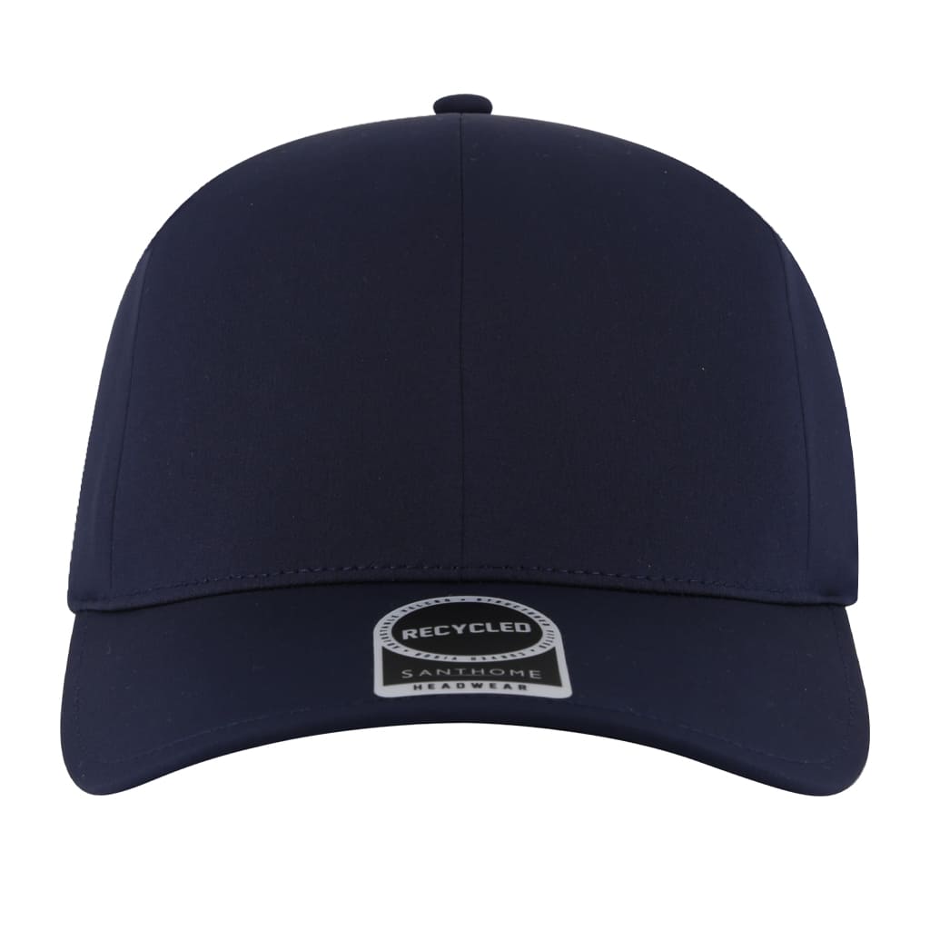 PEAK - Santhome® DryNCool® Advanced Seamless 6-Panel Cap - Navy Blue — view 3 — MaxPrint Dubai