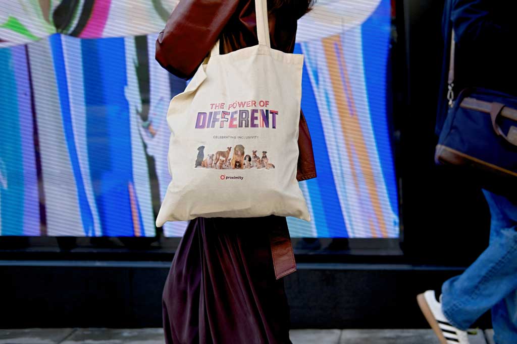 Eco Friendly Cotton Shopping Bags - Natural — view 3 — MaxPrint Dubai
