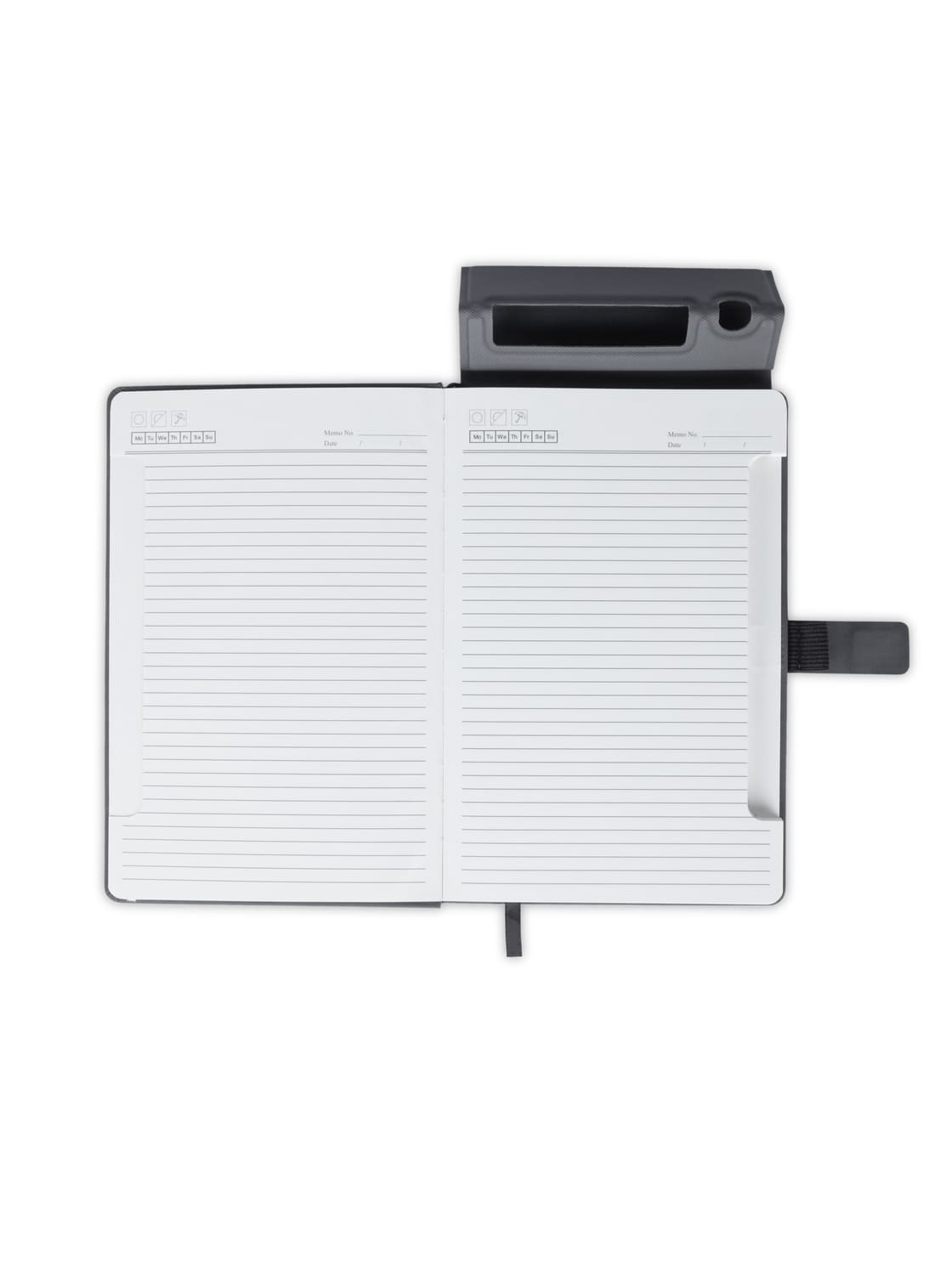 KAMEZ - Santhome 15W Wireless Deluxe Notebook with Phone Stand