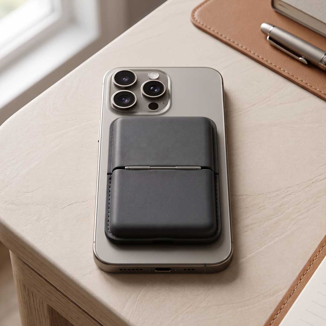 NAPIER - MagCase Phone Cardholder - Black — view 7 — MaxPrint Dubai