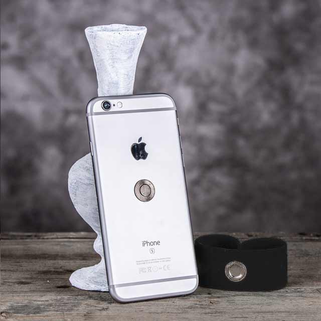 TORNIO - @memorii Mobile Phone holder & stand - Black — view 3 — MaxPrint Dubai
