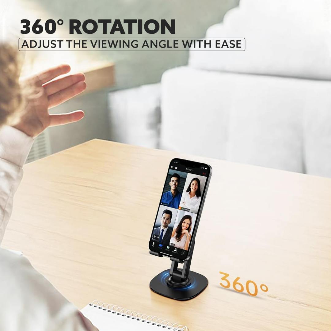 Smogen — Giftology 360° Rotating Phone Stand - Black