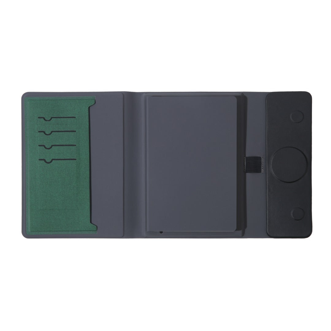 BERGMUND - Santhome Magsafe Wireless Power Bank Folder - Green