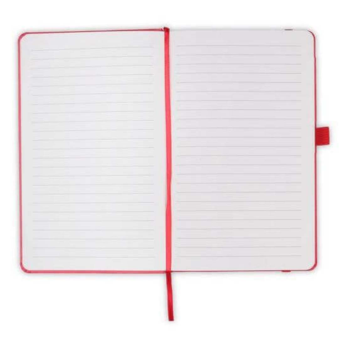 BARON - Santhome Expanded A5 Hard Cover Notebook - Red — view 3 — MaxPrint Dubai