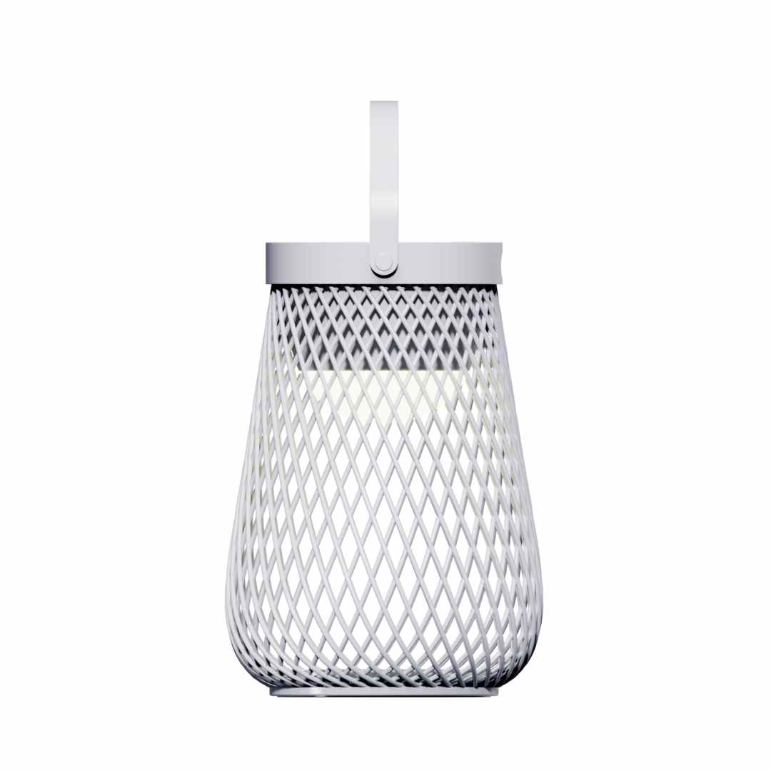 MERANO - @memorii Wireless Speaker Lantern - White — view 3 — MaxPrint Dubai