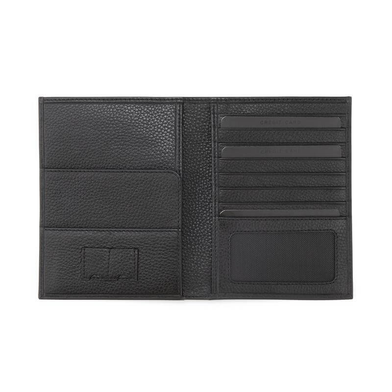 CROSS Soft Grain Leather 9CC Passport Travel Wallet - Black — view 4 — MaxPrint Dubai